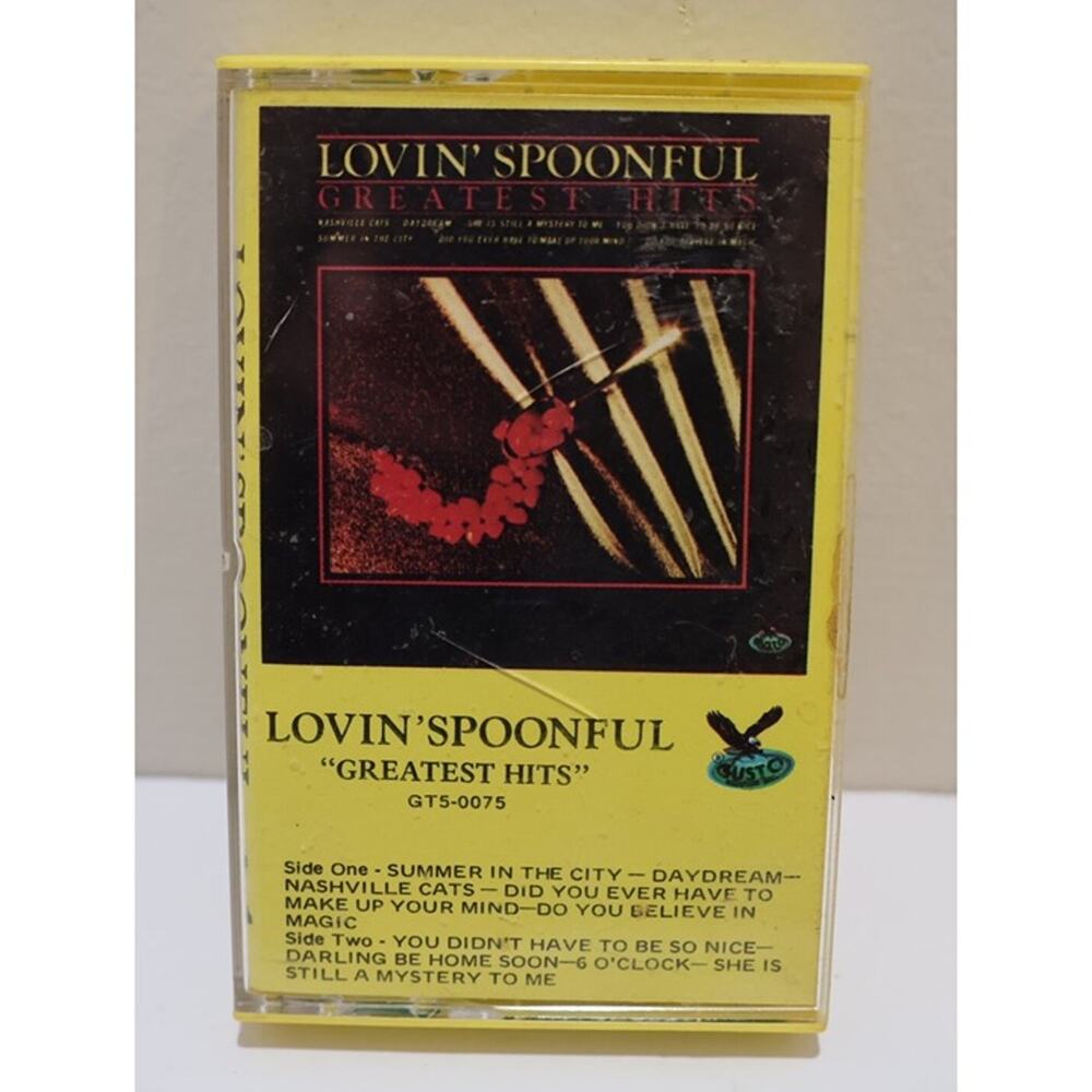 Lovin Spoonful Greatest Hits Cassette Tape 1980s GTS-0075